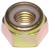 Midwest Fastener 12mm-1.5 Yellow Zinc Plated Class 8 Fine Thread Nylon Insert Lock Nuts - 88396 - Bolts