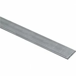 National Hardware 4015BC Solid Flats - 12 Gauge in Galvanized - N179-994 - Reinforcement Hardware