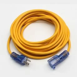 Pro Star 16/3 SJTW Lighted Yellow Extension Cord, 50 Foot - D11716050YL - Extension Cords & Power Strips