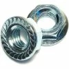 Midwest Fastener 1/2"-13 Zinc Plated Case Hardened Coarse Thread Hex Flange Nuts - 82305 - Bolts