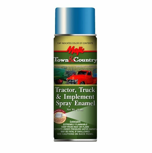 Majic Tractor & Implement Spray Enamel New Ford/NH Blue Spray - 8-20979-8 - Auto & Equipment Paint