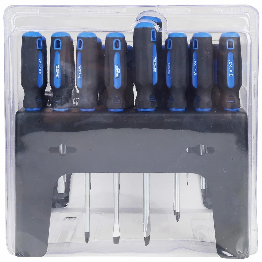Real Work Tools™ Screwdriver Set with Stand, 124-Piece - 88-289-0204 - Screw Drivers - Image 6