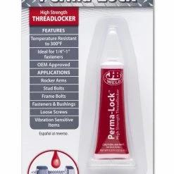J.B. Weld J-B Weld Perma-Lock Red Threadlocker, 6 ml - 27106 - Adhesives
