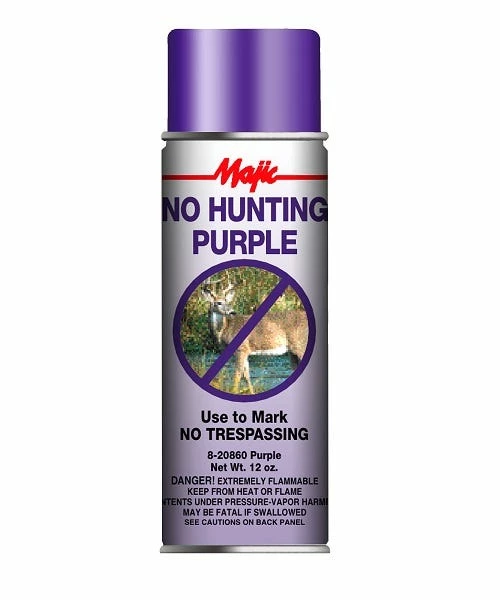 Majic No Hunting Purple Spray No Hunt Purple Spray 8-20860-8 - Spray Paint