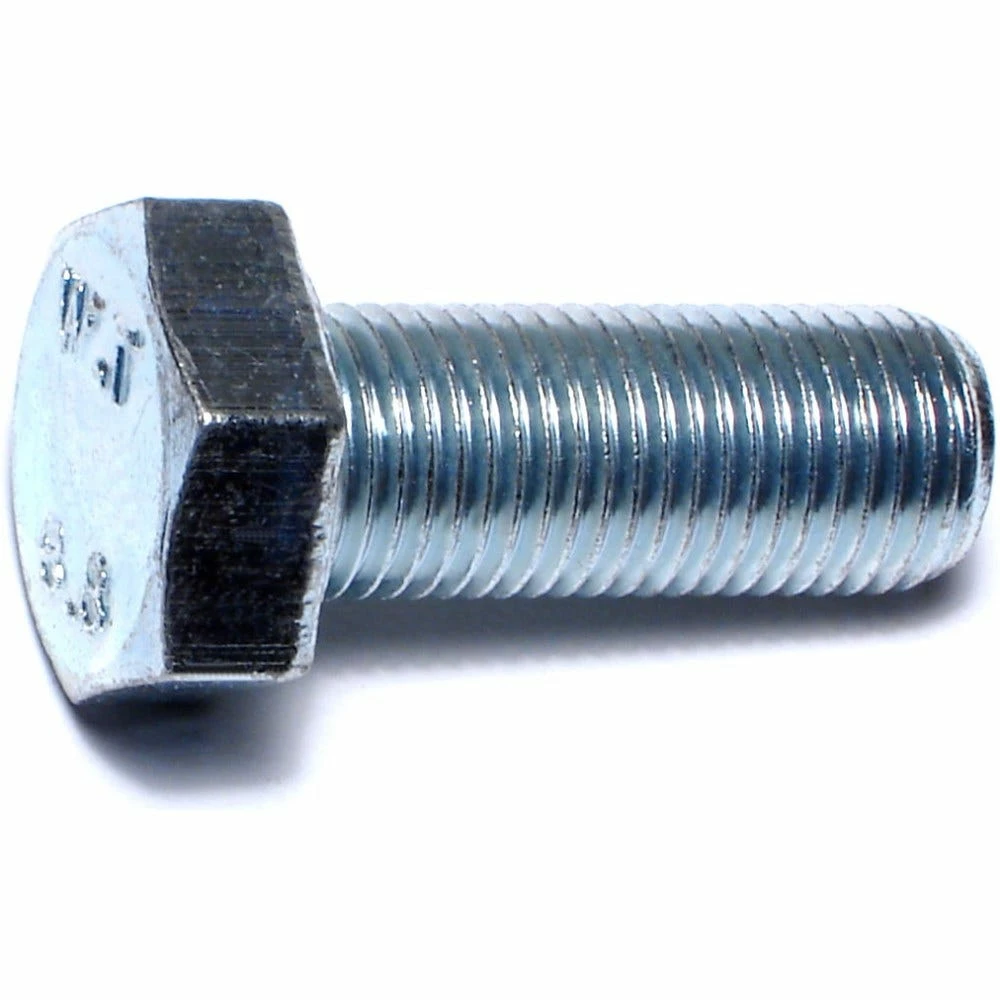 Midwest Fastener 12mm-1.25 x 30mm Zinc Plated Class 8.8 Extra Fine Thread Hex Cap Screws - 84973 - Bolts