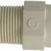 Lasco Fittings 1/2 Inch CPVC Iron Pipe Male Adapter FCP MA-12 - 4136005RMC - PVC Fittings