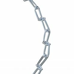 Baron 1 Foot of Double Loop Chain 3/0 - Bright Zinc - 7246