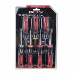 Crimson Force 7 Piece Nut Driver Set Metric - CT-2443-002 - Nut Drivers