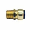 Elkhart Products Tectite 3/4 Inch Push-Fit x Male Pipe Thread Brass Male Adapter Lead Free - 10155470 - General Plumbing Hardware