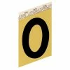 Hy-Ko 3.5In Gold Aluminum Numbers 0 -GG-25/0 - Hardware
