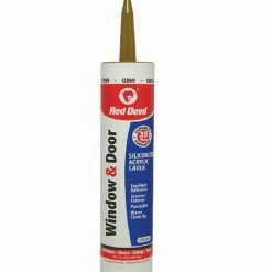 Red Devil Window And Door Acrylic Caulk Cedar 0846/30 - Caulk & Sealants
