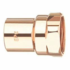 Elkhart Products Elkhart 3/4 Inch x 1 Inch Cup x Female Pipe Thread Copper WROT Female Adapter Lead Free - 10130154 - General Plumbing Hardware