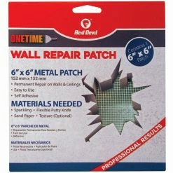 Red Devil Onetime 6X6 Wall Repair Patch - 1216 - Caulk & Sealants