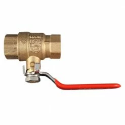 Milton 1/2 inch FNPT Full Port Brass Ball Valve S-1094-8 - Miscellaneous Hardware