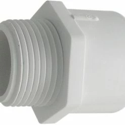 Lasco Fittings 1 Inch Slip x Slip x M.I.P. Sched. 40-PVC Male Adapter FP4 MA-1 - 436010BC - PVC Fittings