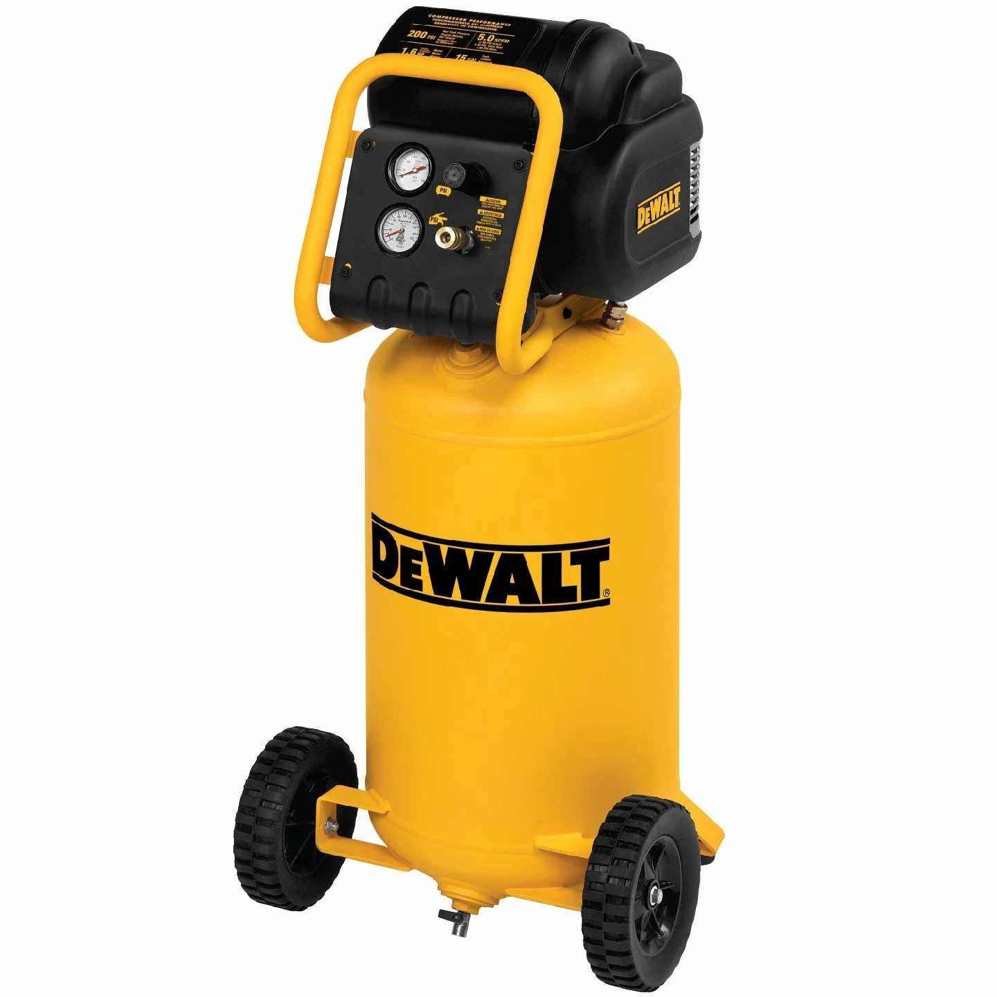 DeWalt 1.6hp Continuous 200 PSI 15 Gallon lon Air Compressor D55168 - Air Compressors - Image 3