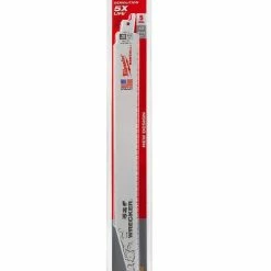Milwaukee The Wrecker Multi-Material Sawzall Blade 12" 7/11TPI, 5 Pack - 48-00-5711 - Sawzall Blades