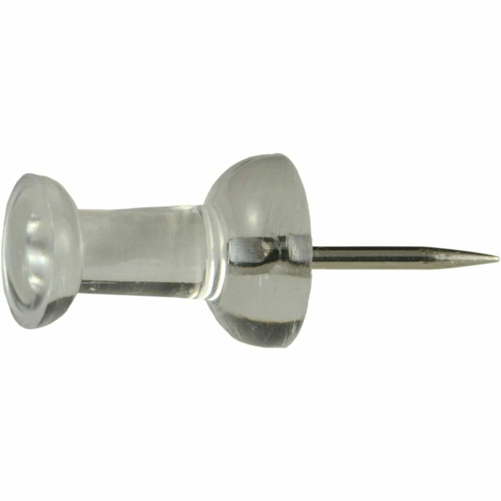 Midwest Fastener Clear Plastic Push Pins - 21980 - Bolts