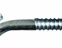 National Hardware Lag Screw Eye 3/8 Inch x 4-1/2 Inch Zinc 220707 - N220-707 - Specialty Hardware