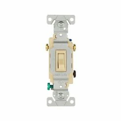 Eaton 3-Way Toggle Switch - 1303-7V - Wiring Devices