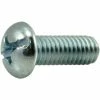 Midwest Fastener 3/8"-16 x 1" Zinc Plated Coarse Thread Combo Round Head Machine Screws - 80299 - Bolts