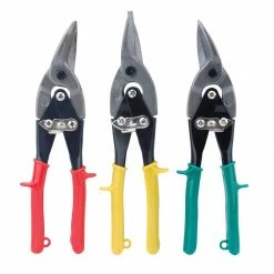 Real Work Tools™ 3 Piece Aviation Snip Set - 66406 - Snips & Shears