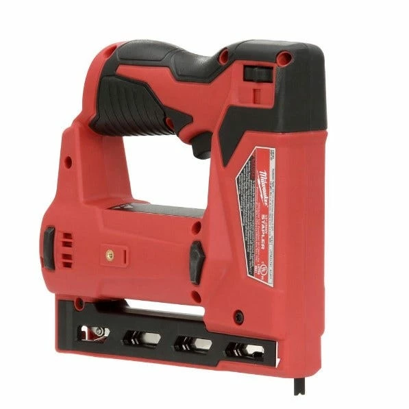 Milwaukee M12 12-Volt Lithium-Ion Cordless 3/8" Crown Stapler - 2447-20 - Hammers & Striking Tools - Image 2