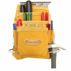 McGuire-Nicholas McGuire Nicholas Traditional Leather Nail Pouch - 689MB - Protective Gear