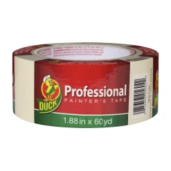 Duck Tape Duck Brand Professional Painter's Tape-Beige 1.88 Inch x 60 yd - 1361966 - Adhesives & Tape