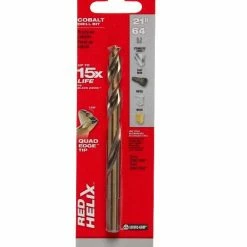 Milwaukee 21/64" Cobalt Red Helix Drill Bit - 48-89-2318 - Drill Bits