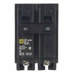 Schneider Two Pole 60 AMP Circuit Breaker - HOM260CP - Circuit Breakers