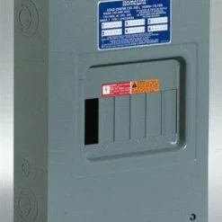 Schneider 100 Amp 6 Space 12 Lug Load Center - HOM612L100FCP - Circuit Breakers