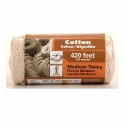 Mibro Baron Twisted Household Cotton Twine 420 Foot - 50003 - Rope