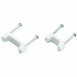 Gardner Bender White Insulated Staple 3/4 Inch - PS175ZN - Wiring Accessories