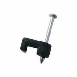 Gardner Bender Coaxial Cable Staple Black 25/card - PSB1650T - Wiring Accessories
